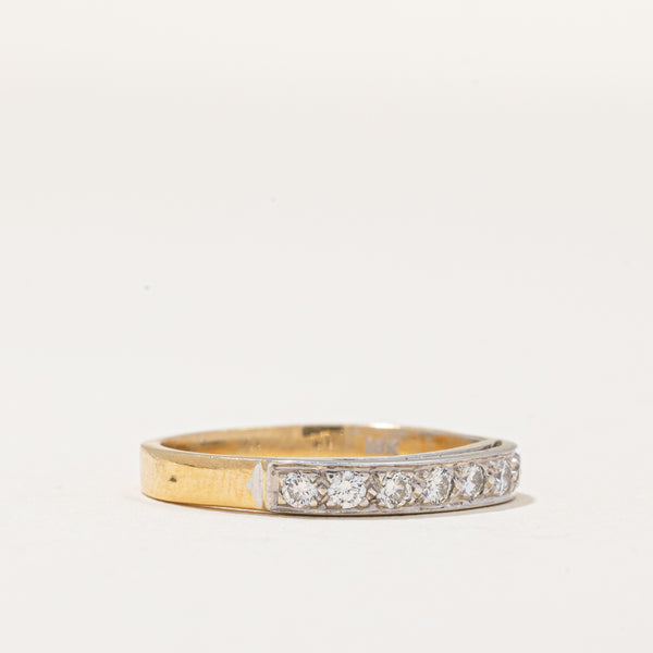 Flush Set Diamond Ring | 0.24ctw | SZ 5.25 |