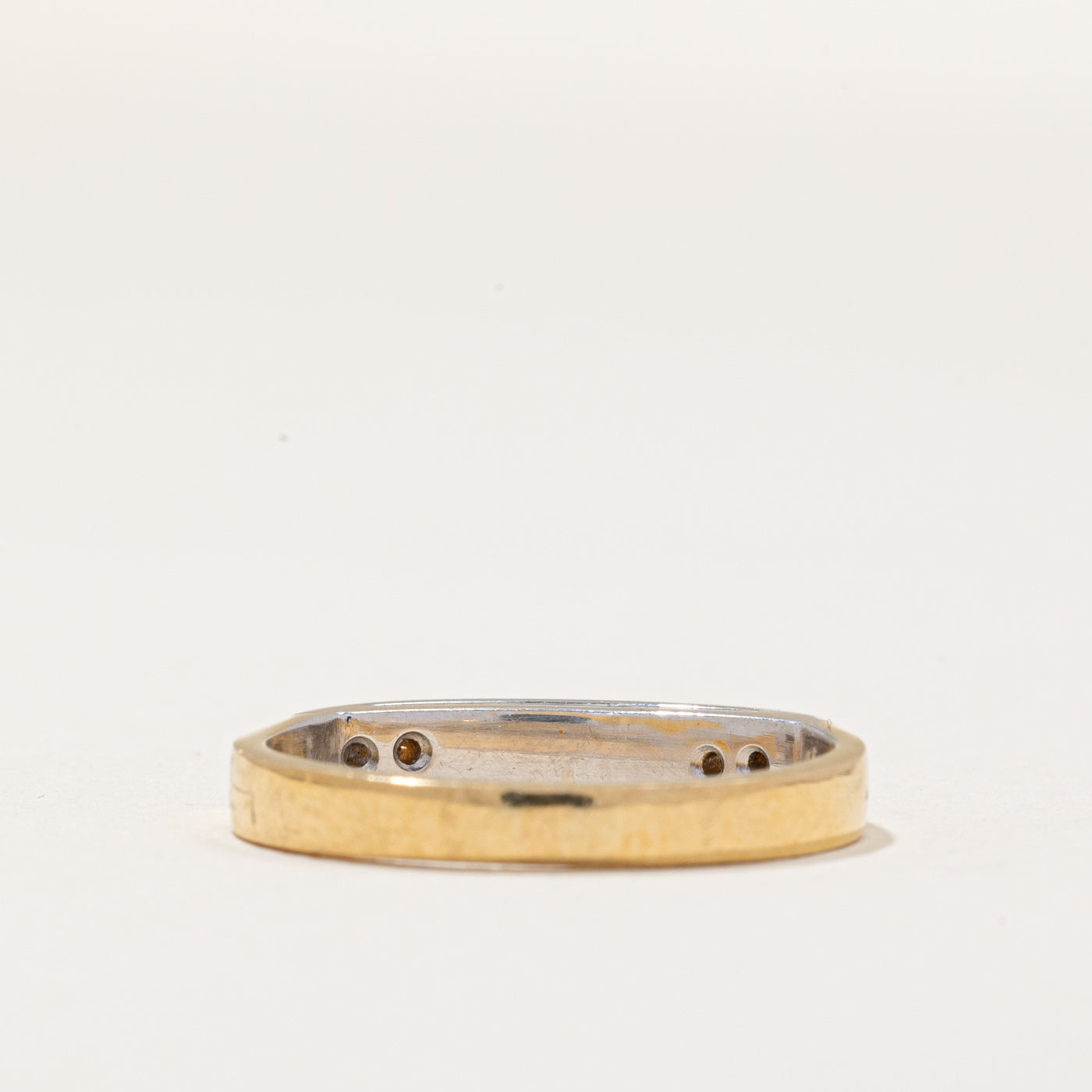 Bague sertie de diamants à fleur | 0,24 ct | Taille 5,25 | 
