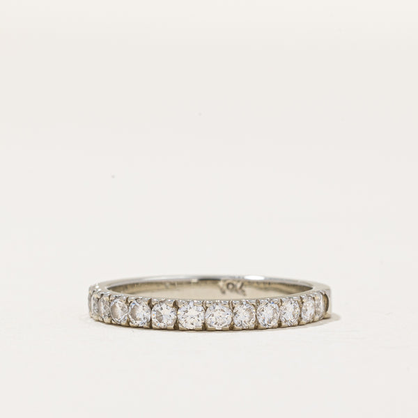 Diamond Half Eternity Ring | 0.49ctw | SZ 4.5 |