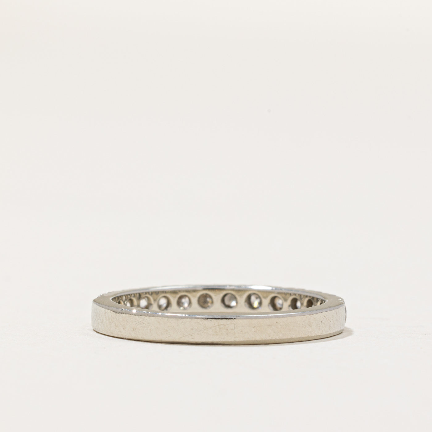 Diamond Half Eternity Ring | 0.49ctw | SZ 4.5 |