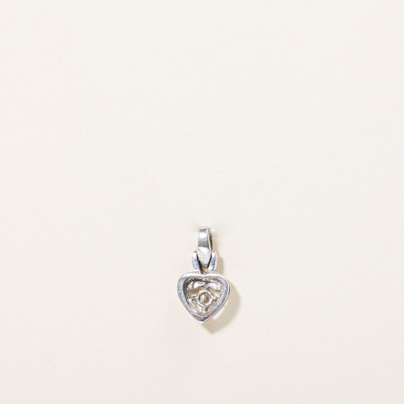 Diamond Heart Pendant | 0.08ct |
