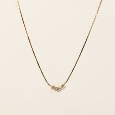 Diamond Pendant Necklace | 0.40ctw | 16