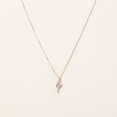 Diamond Pendant Necklace | 0.25ctw | 19