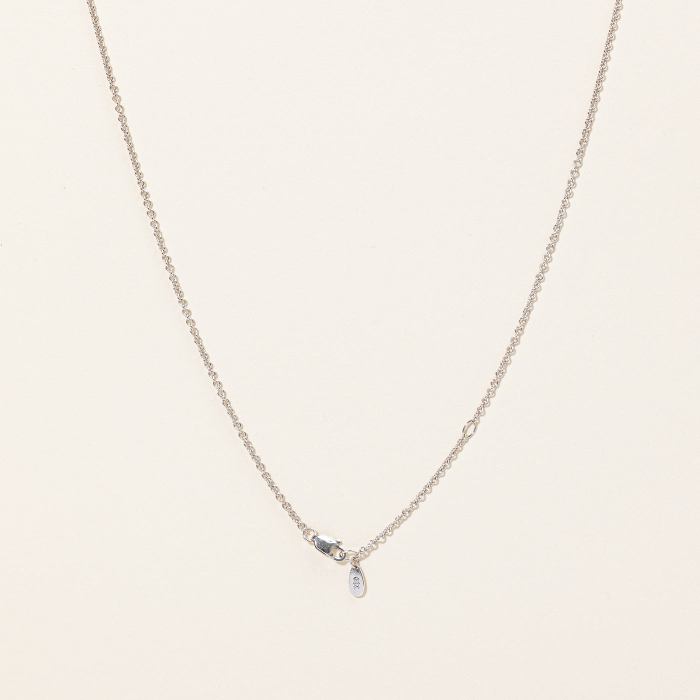Bezel Set Diamond Pendant Necklace | 0.05ct | 18" |