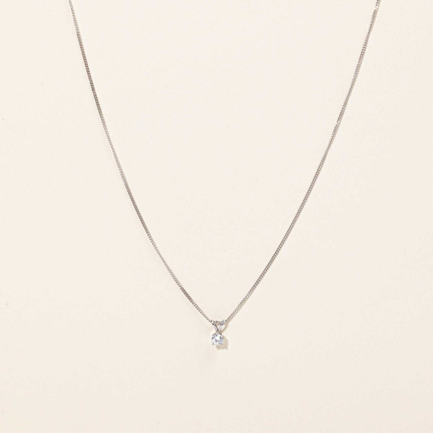 Diamond Pendant & Necklace | 0.22ct | 16" |