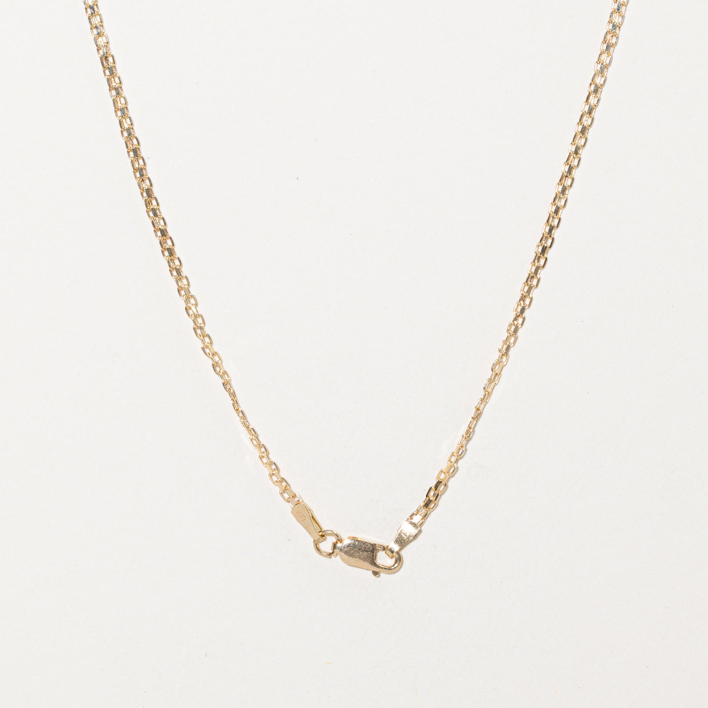 Collier ras du cou en diamant taille marquise | 0,45 ct | 17 po | 
