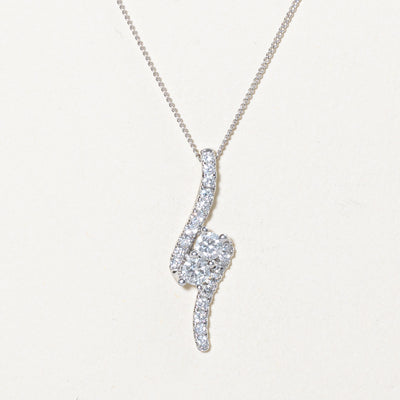 'People's' Ever Us Diamond Pendant Necklace | 0.75ctw | 20