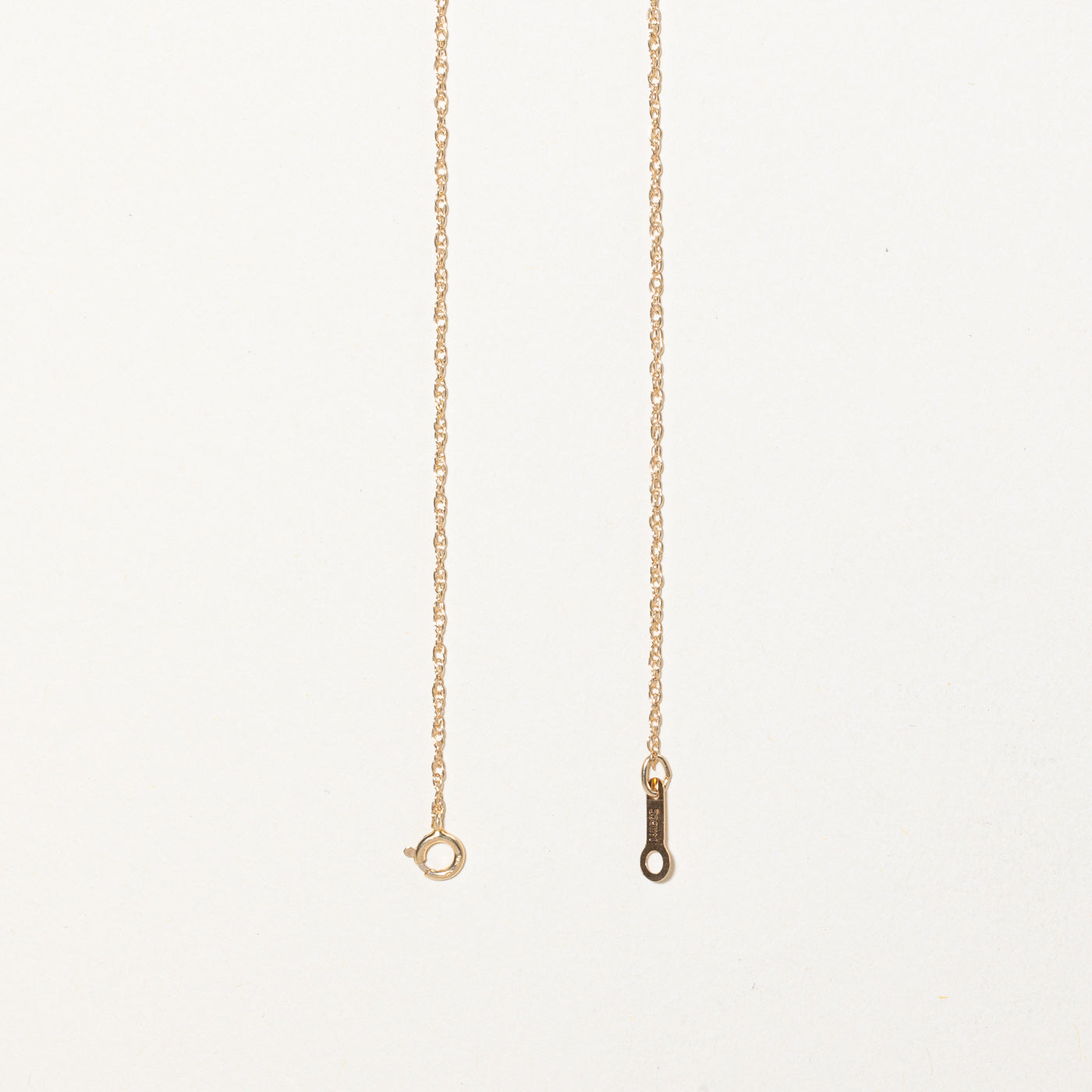 Collier pendentif fleur en diamant | 0,11 ct | 40,6 cm | 
