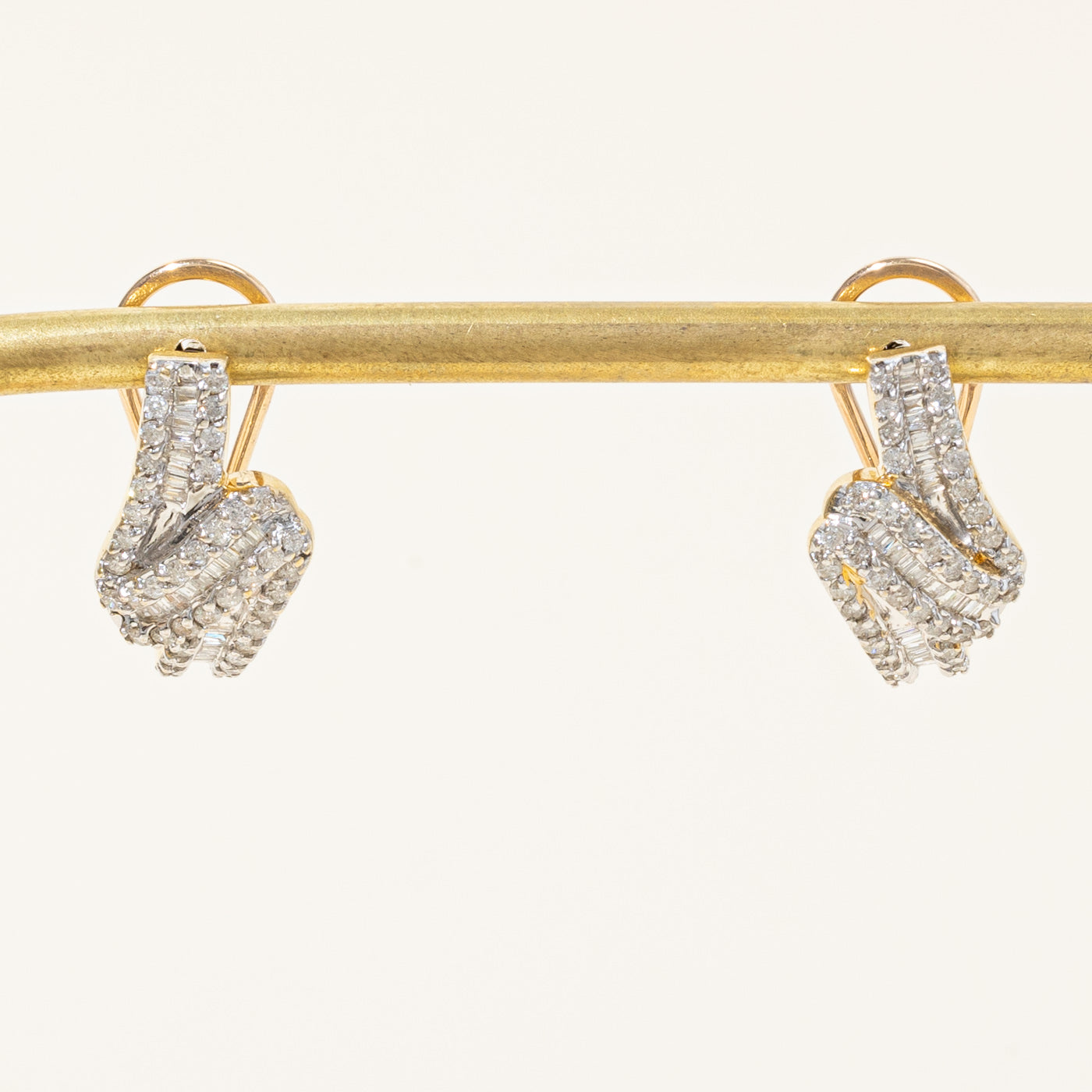 Diamond Cluster Earrings | 0.88ctw |