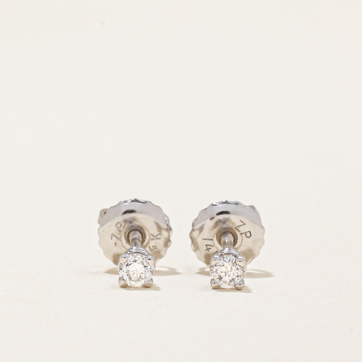 Diamond Stud Earrings | 0.11ctw |