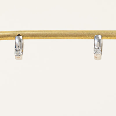 Diamond Hoop Earrings | 0.17ctw |