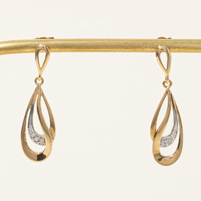 Diamond Drop Earrings | 0.07ctw |