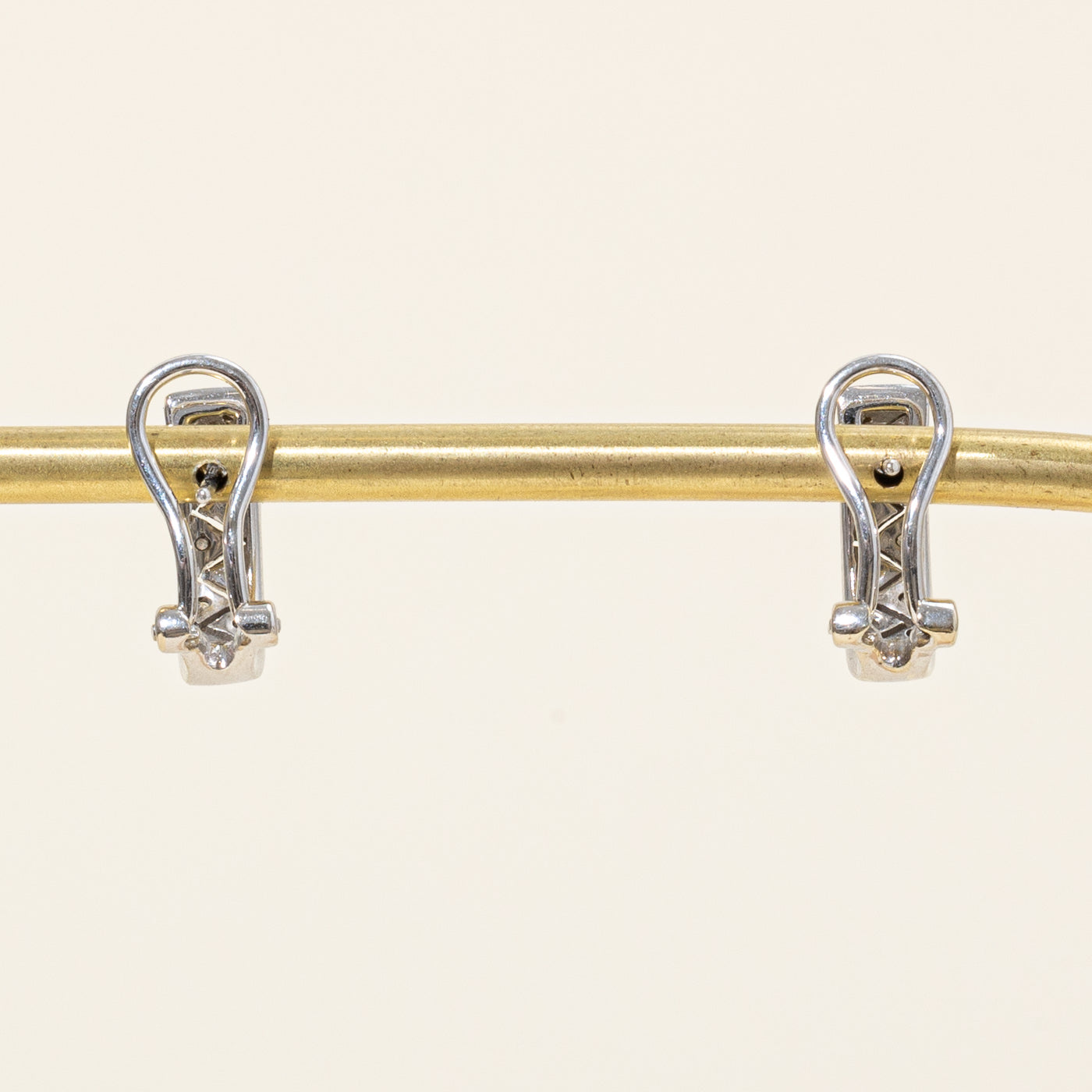 Diamond Half Huggie Earrings | 0.26ctw |