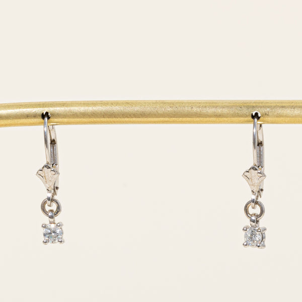 Diamond Drop Earrings | 0.23ctw |