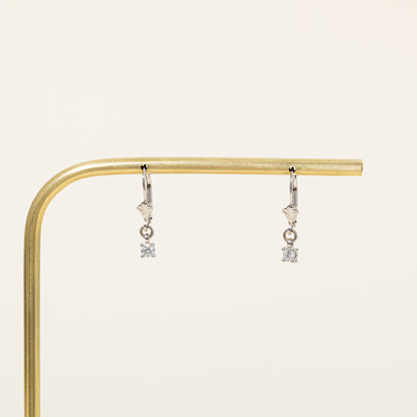 Diamond Drop Earrings | 0.23ctw |