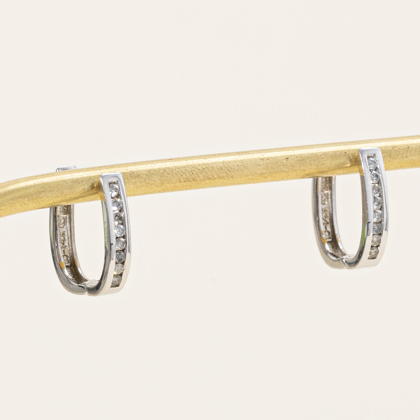 Diamond Hoop Earrings | 0.16ctw |