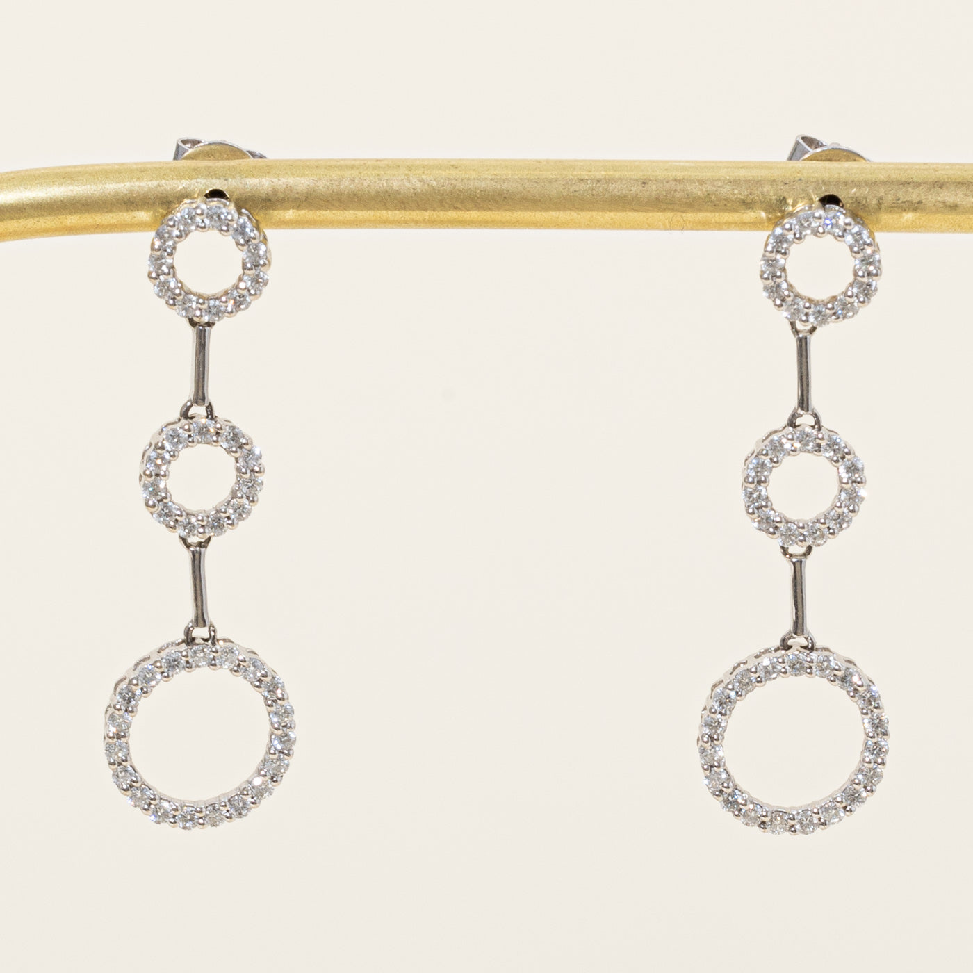 Diamond Drop Earrings | 0.88ctw |