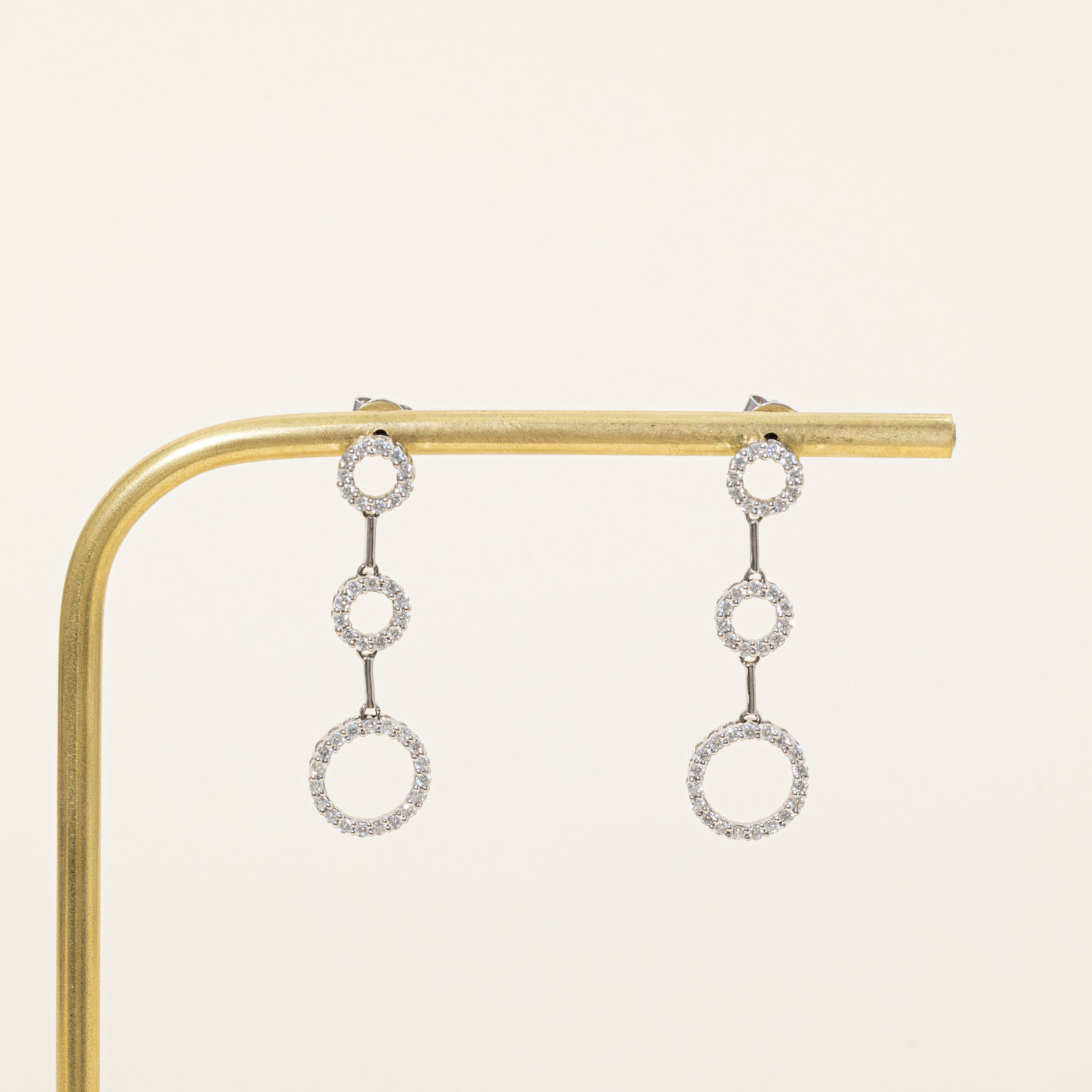 Diamond Drop Earrings | 0.88ctw |