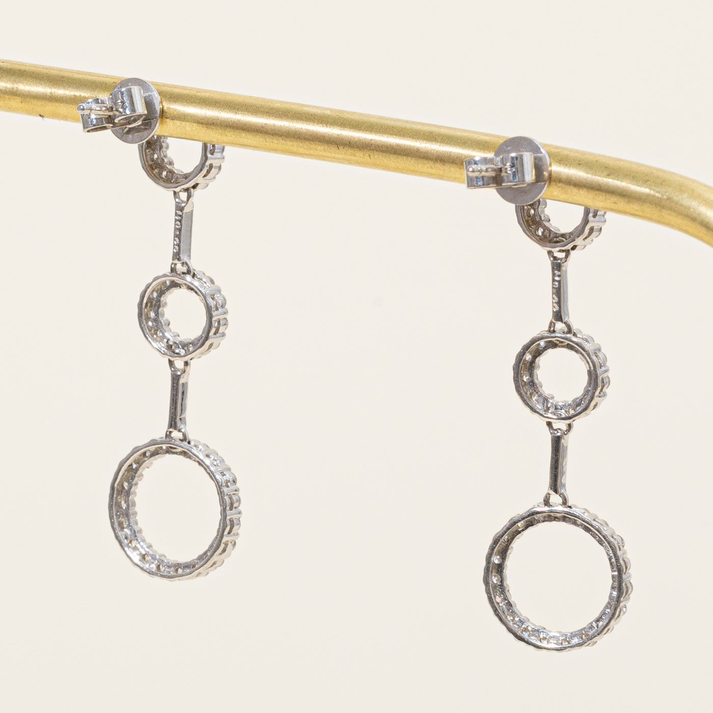 Diamond Drop Earrings | 0.88ctw |