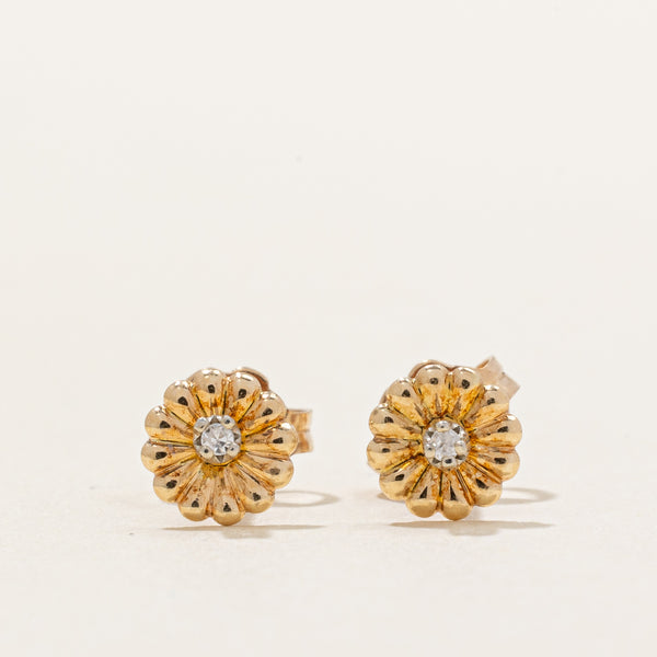 Diamond Earrings | 0.02ctw |