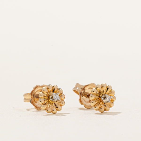 Diamond Earrings | 0.02ctw |