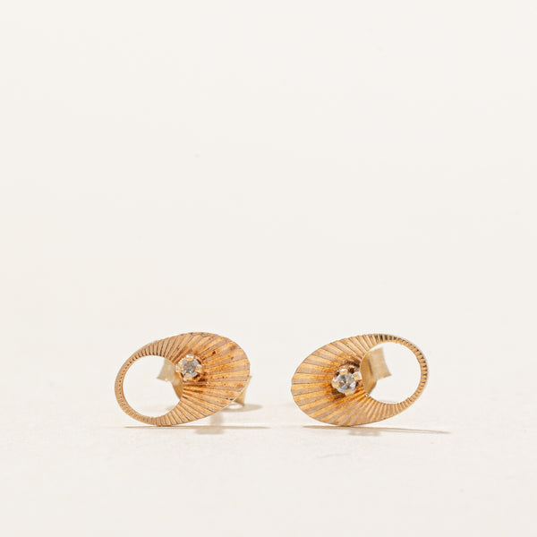 Diamond Stud Earrings | 0.01ctw |