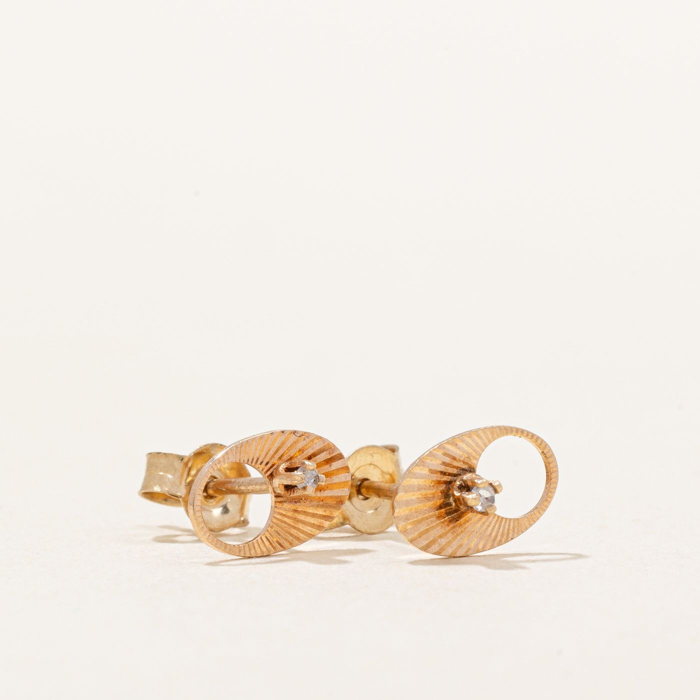 Diamond Stud Earrings | 0.01ctw |