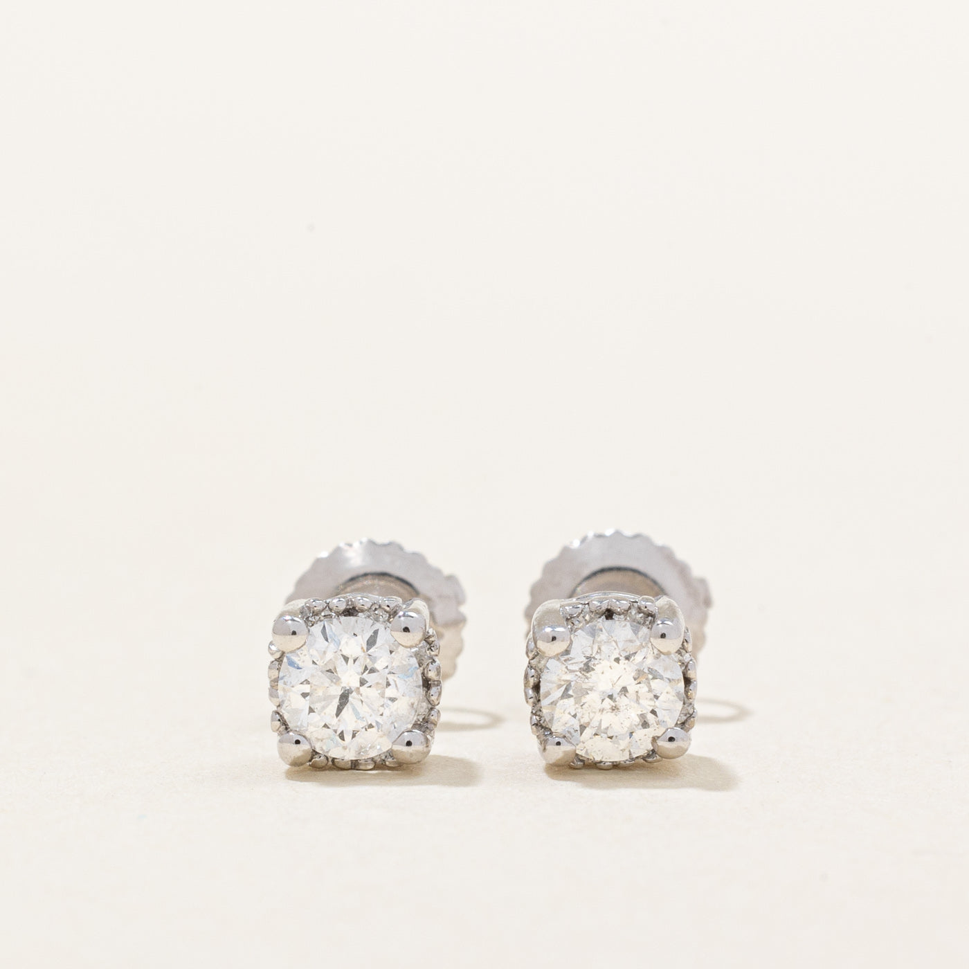 Diamond Stud Earrings | 0.38ctw SI2-I1 I/J |