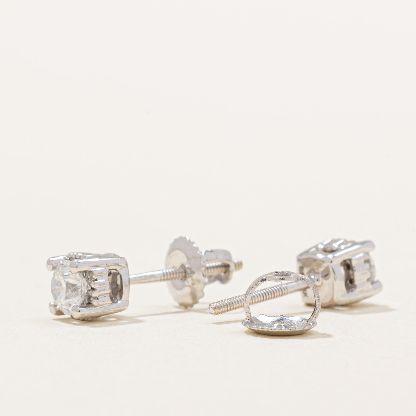 Diamond Stud Earrings | 0.38ctw SI2-I1 I/J |