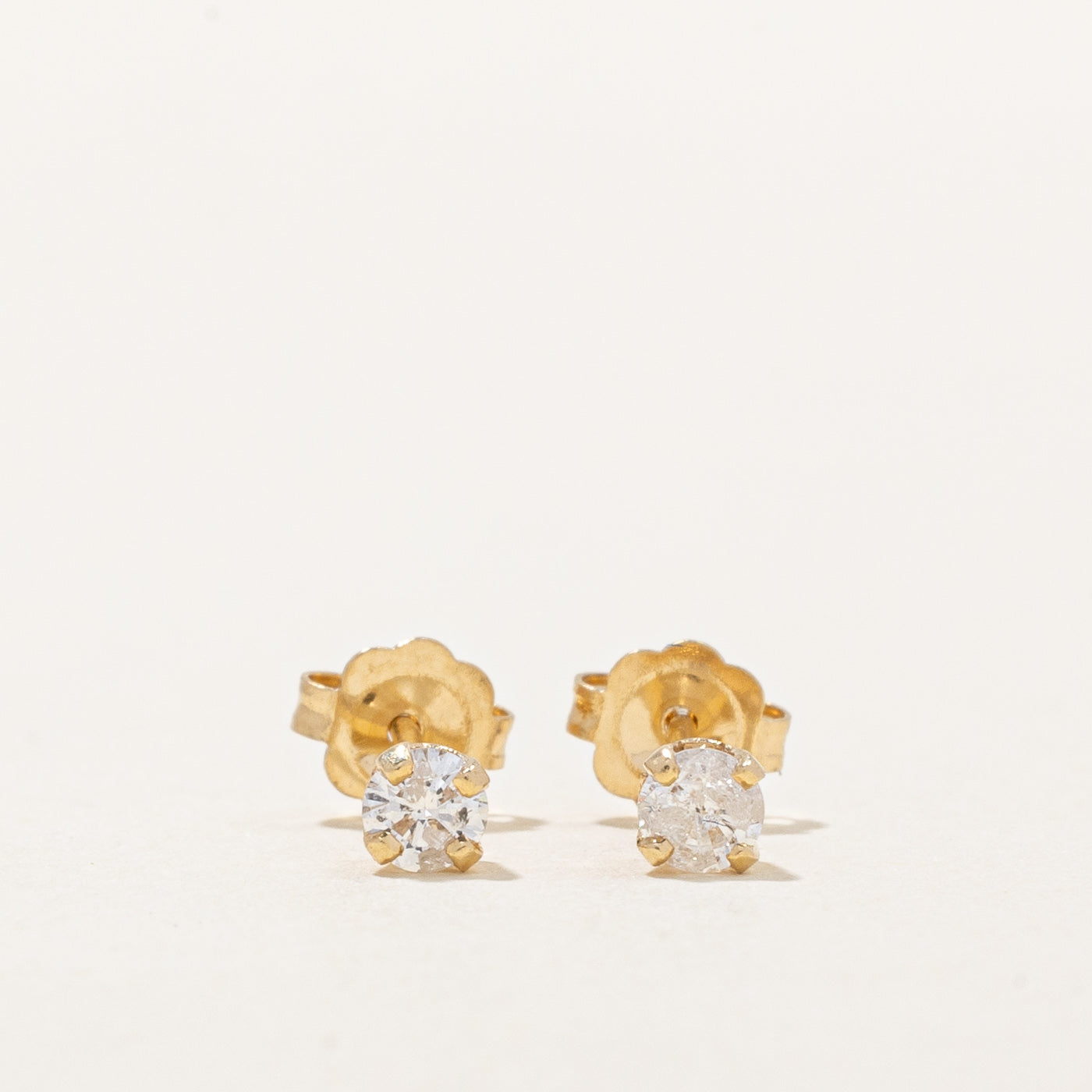 Diamond Petite Stud Earrings | 0.22ctw |