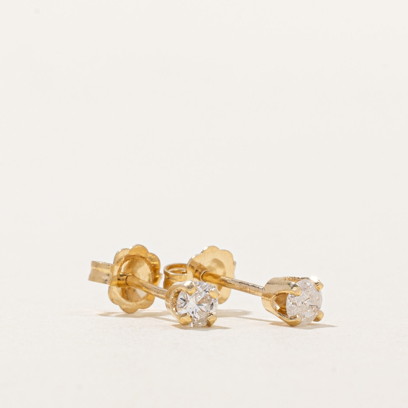 Diamond Petite Stud Earrings | 0.22ctw |