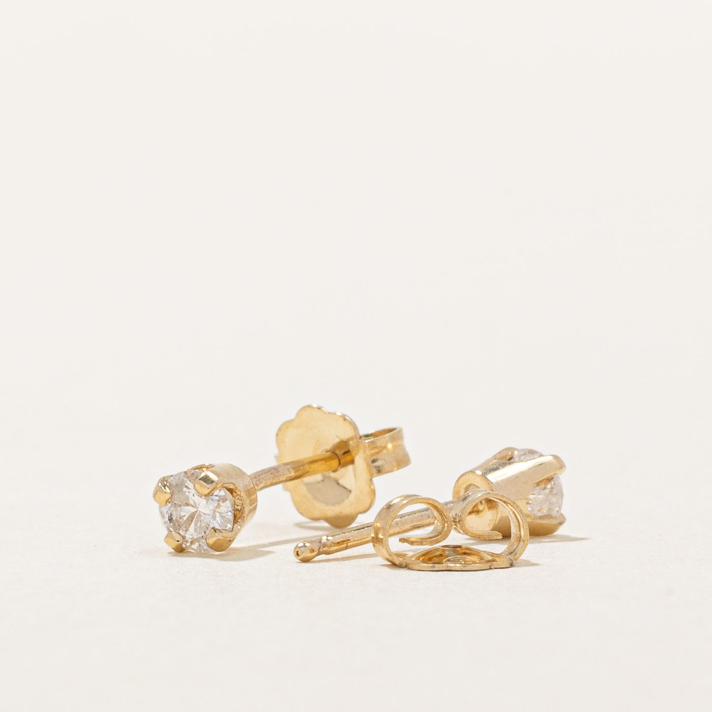 Diamond Petite Stud Earrings | 0.22ctw |