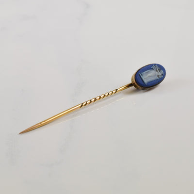 Cameo Ceramic Pin | 5.00ct |