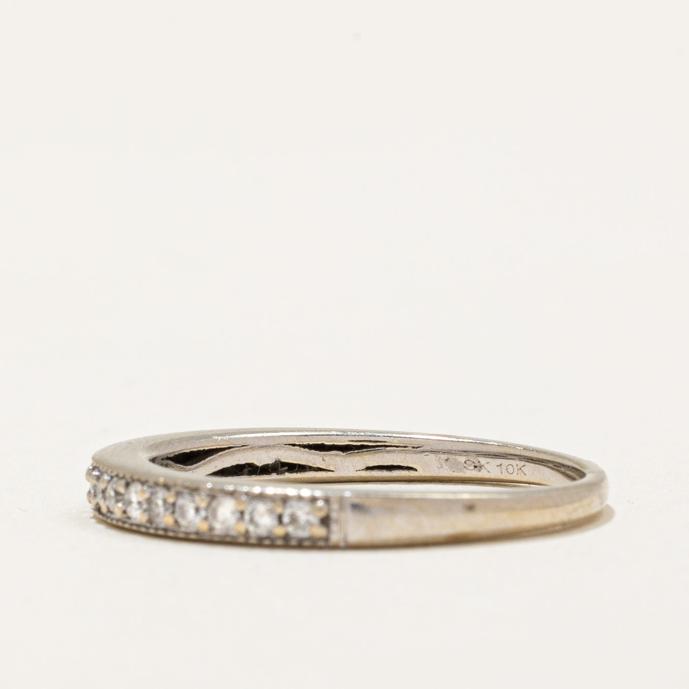 Diamond Semi Eternity Ring | 0.17ctw | SZ 6.25 |
