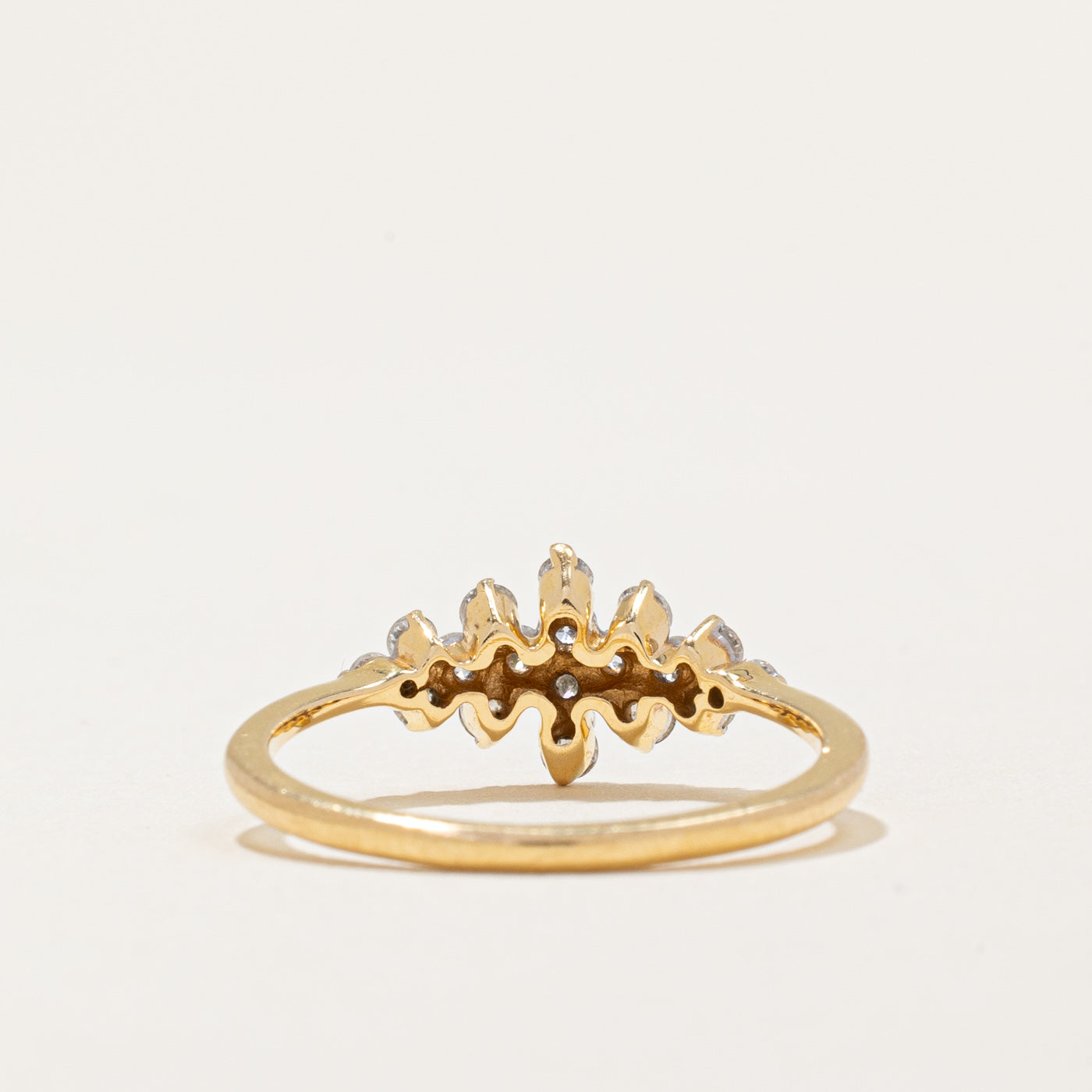 Diamond Cocktail Ring | 0.42ctw | SZ 6.75 |