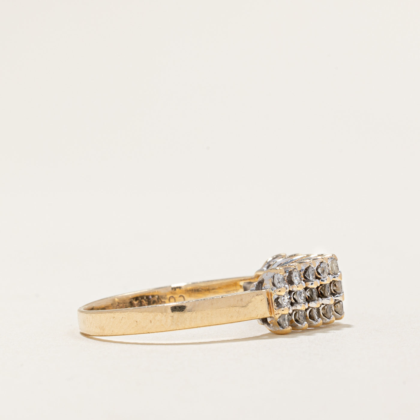 High Set Diamond Ring | 0.46ctw | SZ 8.5 |