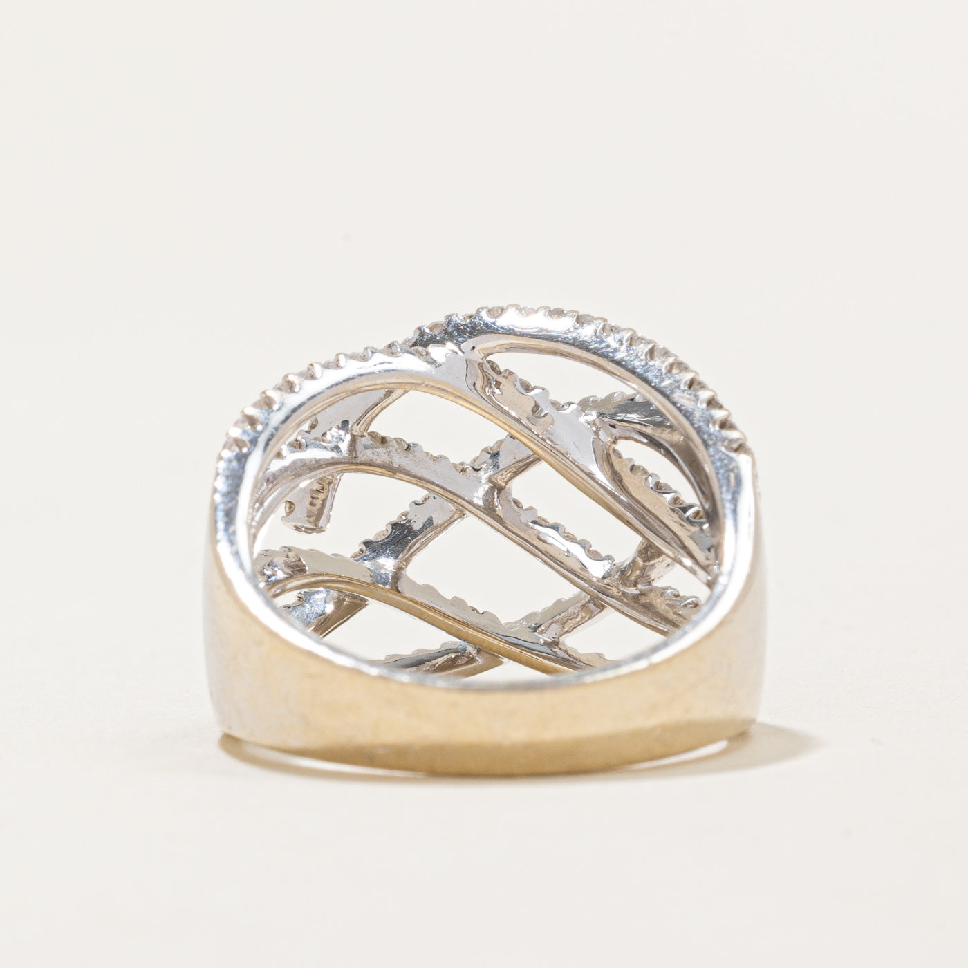 Diamond Cocktail Ring | 0.65ctw | SZ 6.75 |