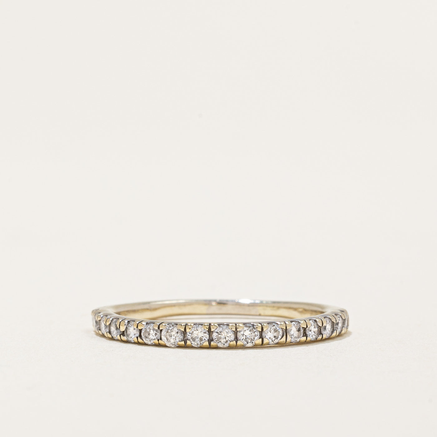 Diamond Half Eternity Ring | 0.32ctw | SZ 6.75 |