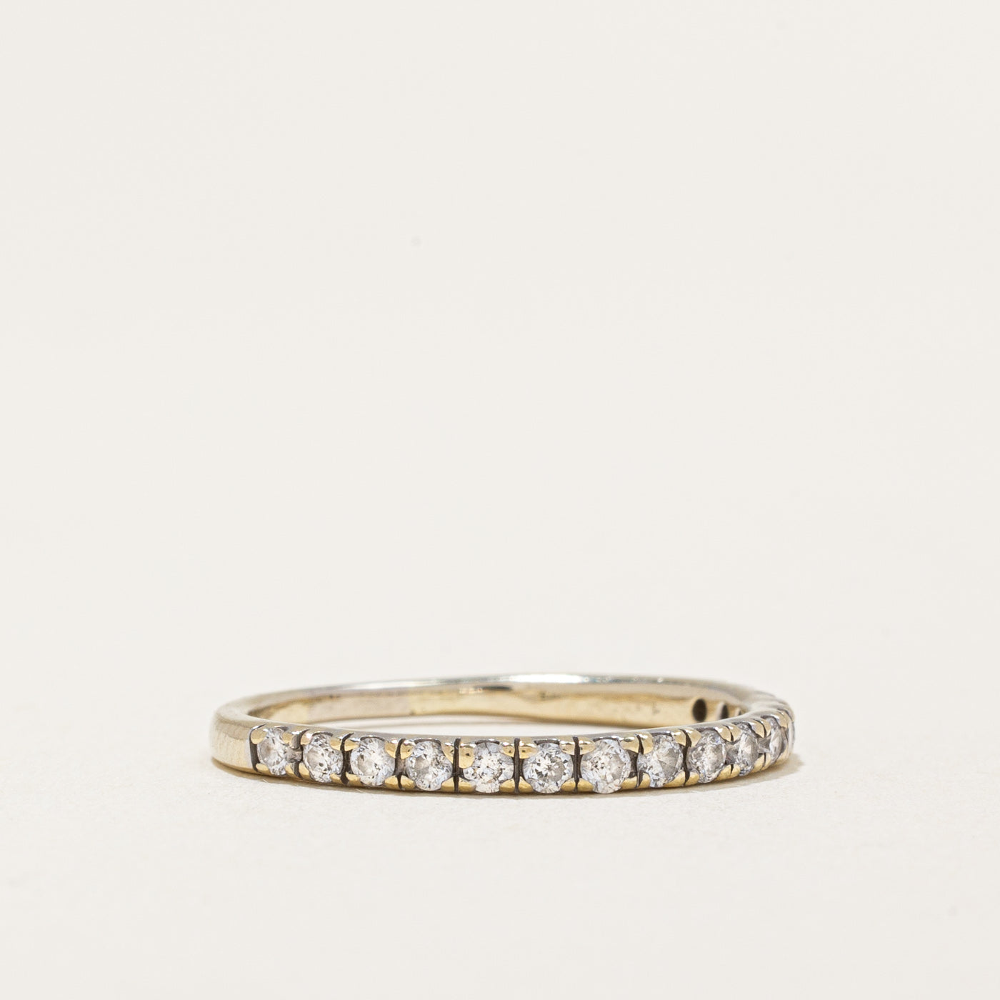 Diamond Half Eternity Ring | 0.32ctw | SZ 6.75 |