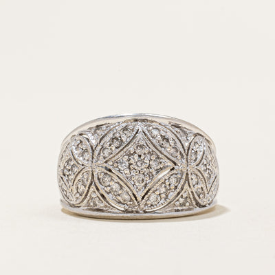 Diamond Cocktail Ring | 0.40ctw | SZ 6.5 |