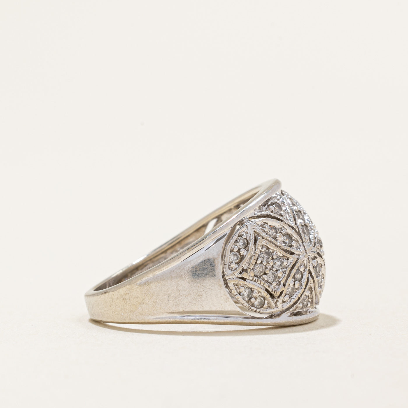 Diamond Cocktail Ring | 0.40ctw | SZ 6.5 |