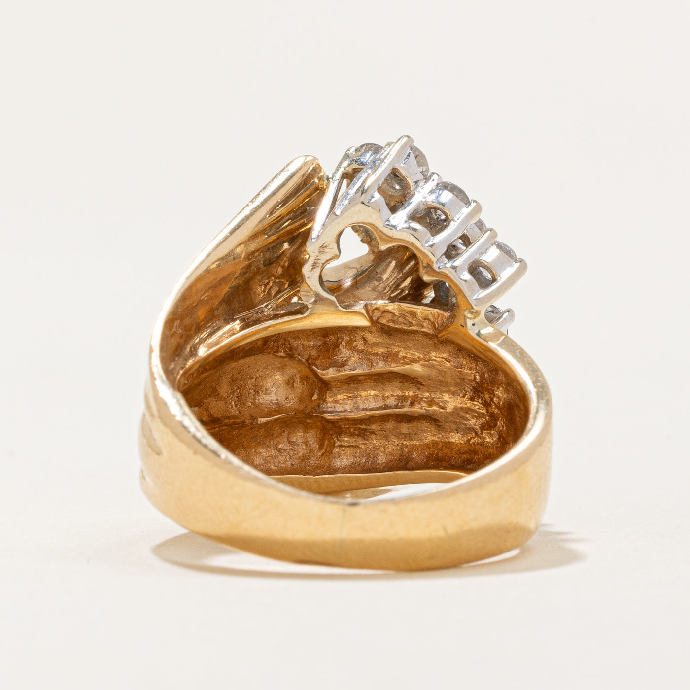 Diamond Cocktail Ring | 0.85ctw | SZ 6 |