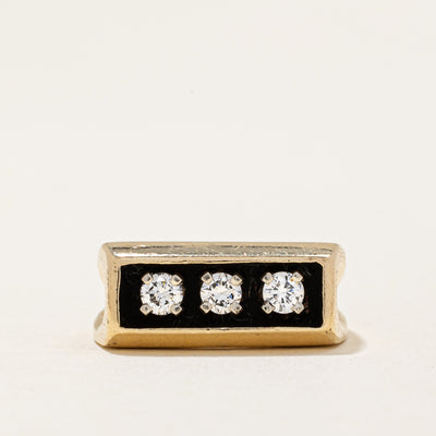 Three Stone Diamond Ring | 0.25ctw | SZ 3 |