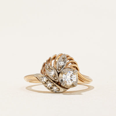 Diamond Cocktail Ring | 0.24ctw | SZ 4.25 |