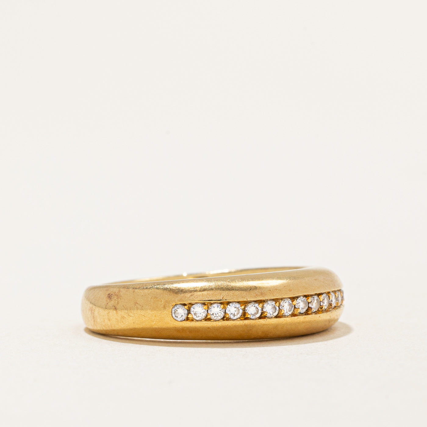 Channel Set Diamond Ring | 0.15ctw | SZ 7.25 |