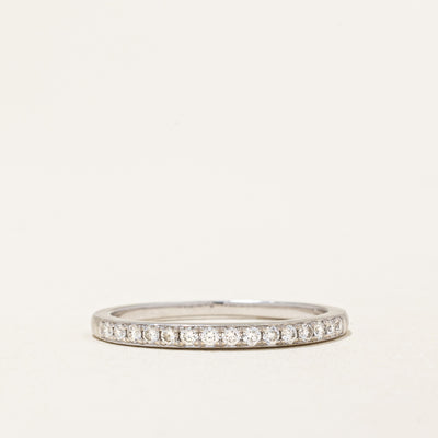 Diamond Half Eternity Ring | 0.21ctw | SZ 6.75 |