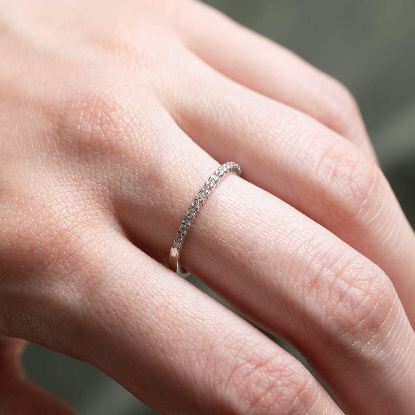 Semi Eternity Diamond Band | 0.15ctw | SZ 7.25