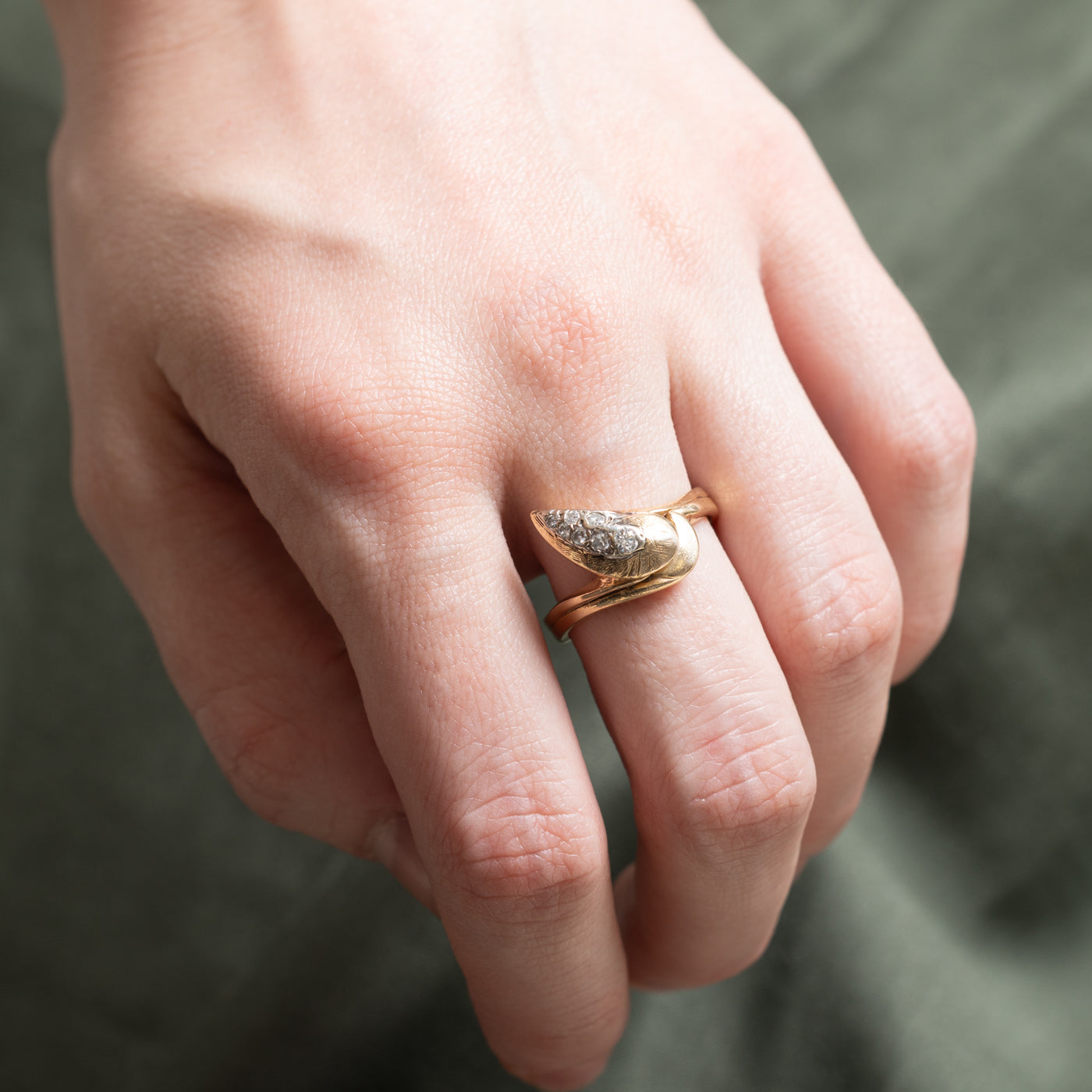 Tucan Diamond Ring | 0.19ctw | SZ 8