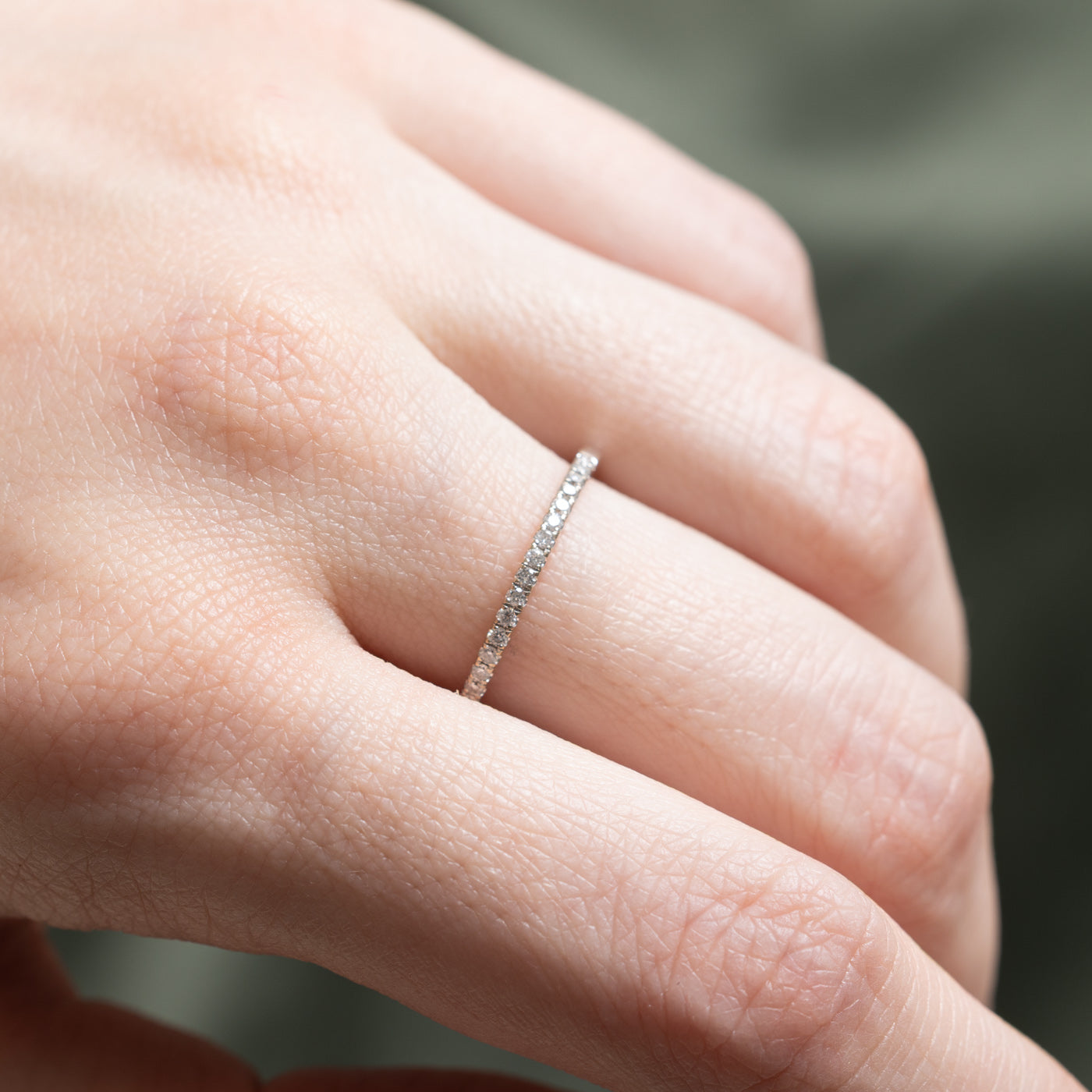 Semi Eternity Diamond Band | 0.15ctw | SZ 6.75