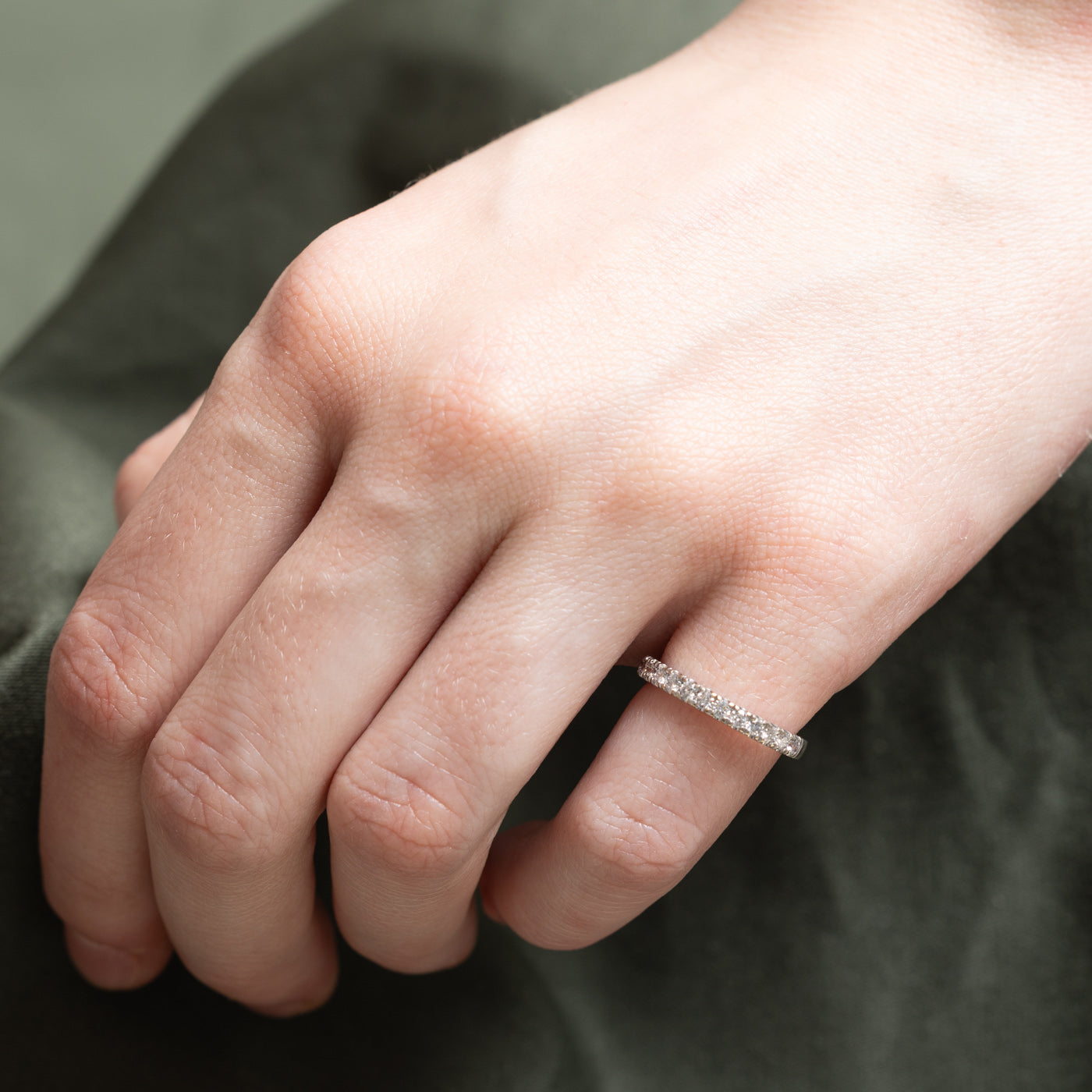 Semi Eternity Diamond Band | 0.32ctw | SZ 4.5